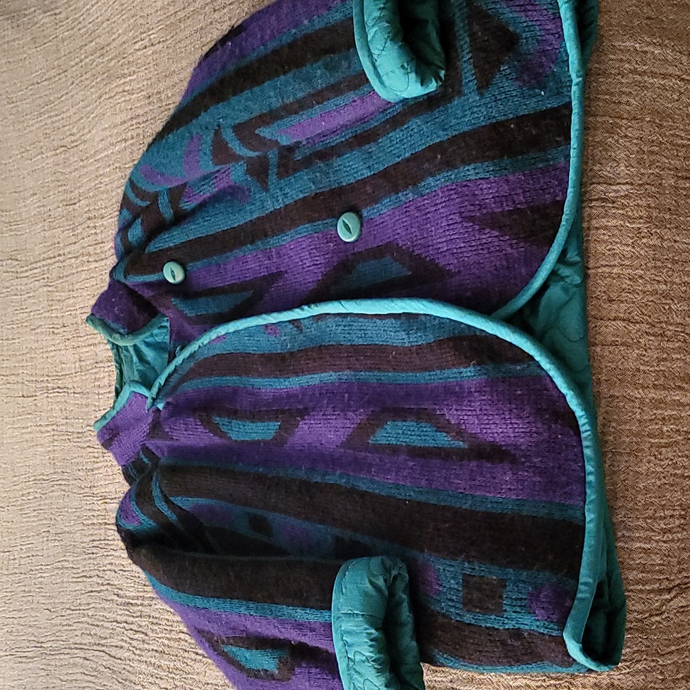 Reversible winter coat